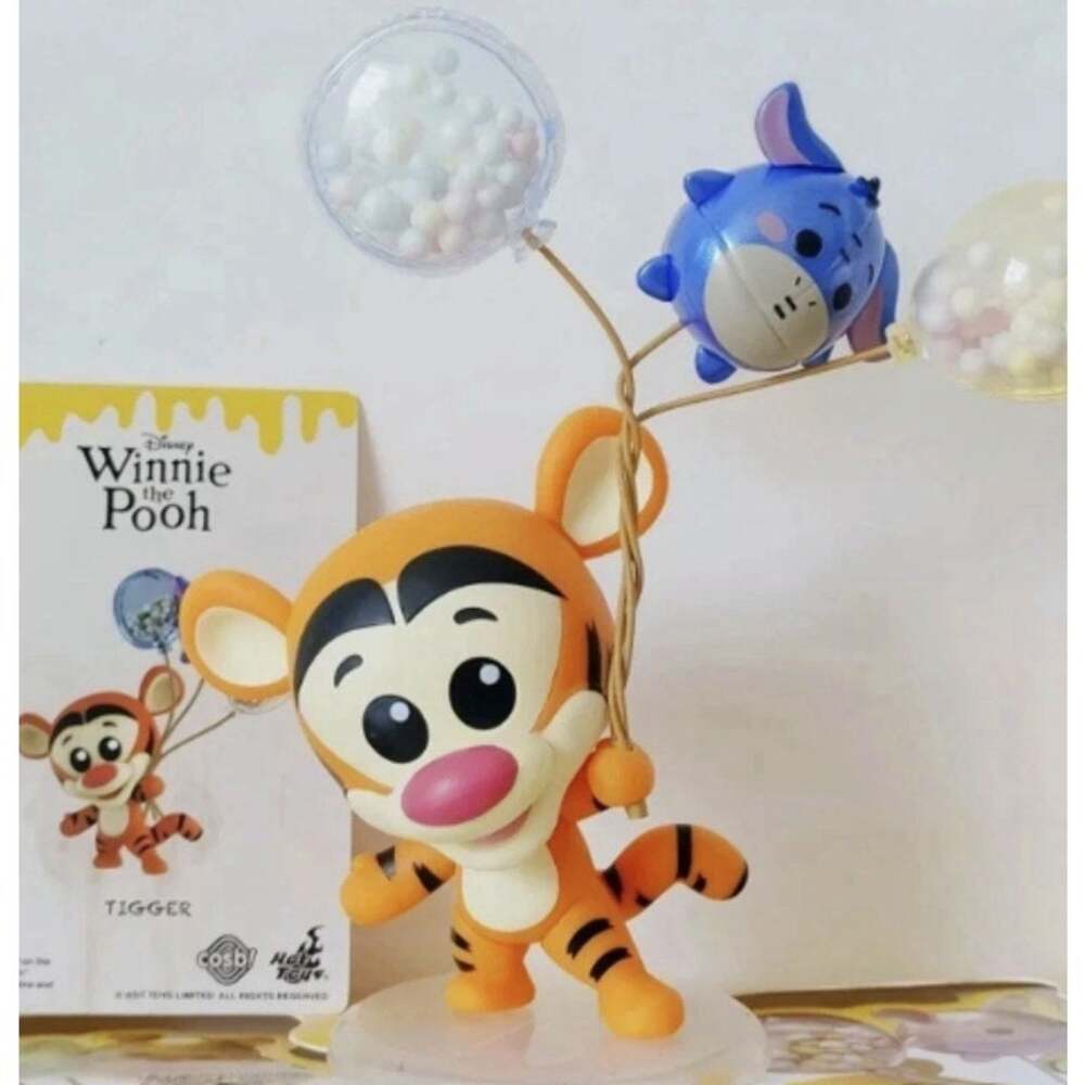 Disney x Cosbi Winnie the Pooh Balloon Collectible Figure, Tigger - New